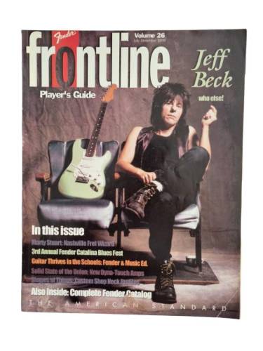 FENDER FRONTLINE PLAYER'S GUİDE VOLUME 26 JULY-DECEMBER 1999 - 0