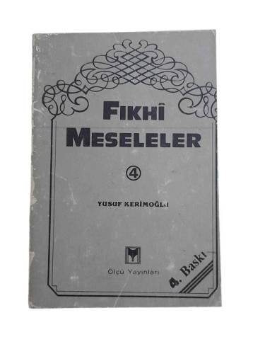 FIKHİ MESELELER 4 - 0