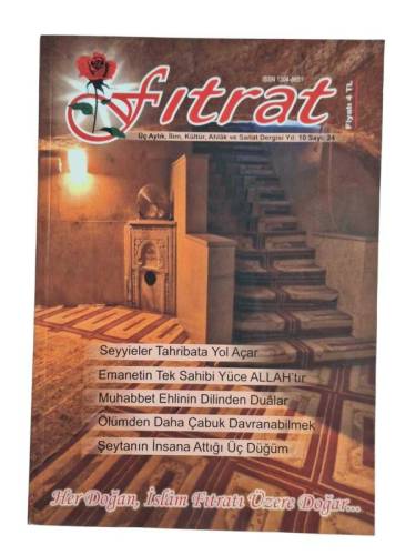 FITRAT ÜÇ AYLIK İLİM KÜLTÜR AHLAK VE SANAT DERGİSİ YIL 10 SAYI 24 - 0