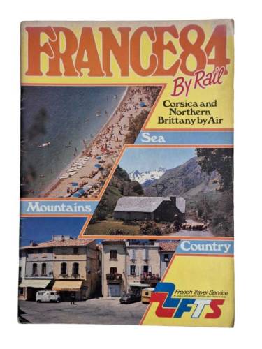 FRANCE 1984 BY RAİL CORSİCA AND NORTHERN BRİTTANY BY AİR - 0
