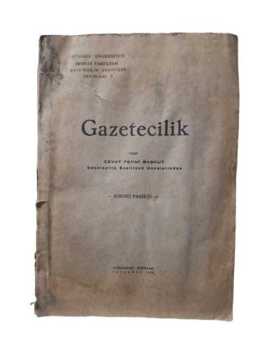 GAZETECİLİK 1. FASİKÜL - 0