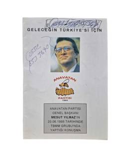 GELECEĞİN TÜRKİYESİ İÇİN ANAVATAN PARTİSİ