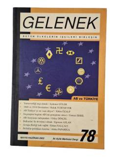 GELENEK DERGİSİ SAYI 78 / MAYIS - HAZİRAN 2003