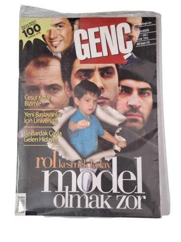 GENÇ AYLIK GENÇLİK DERGİSİ SAYI:2 KASIM 2006 (ROL KESMEK KOLAY MODEL OLMAK ZOR ) - 0