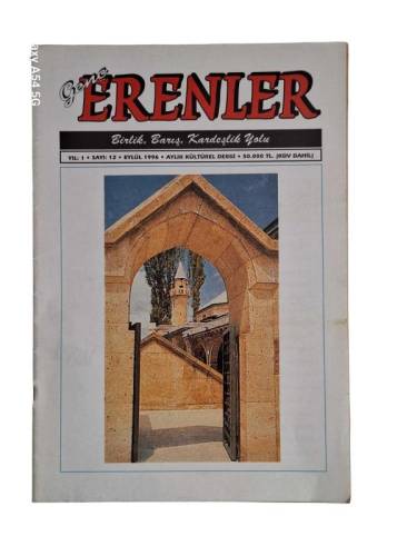 GENÇ ERENLER YIL 1 SAYI 12 EYLÜL 1996 - 0