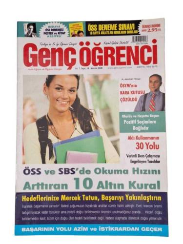 GENÇ ÖĞRENCİ AYLIK EĞİTİM VE ÖĞRENCİ DERGİSİ SAYI:19 ARALIK 2008 - 0