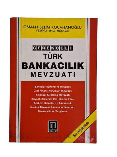 GEREKÇELİ TÜRK BANKACILIK MEVZUATI - 0