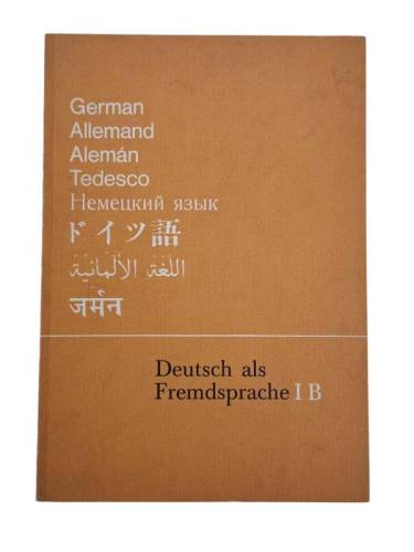 GERMAN -ALLEMAND -ALEMAN -TEDESCO / DEUTSCH ALS FREMDSPRACHE 1 B - 0