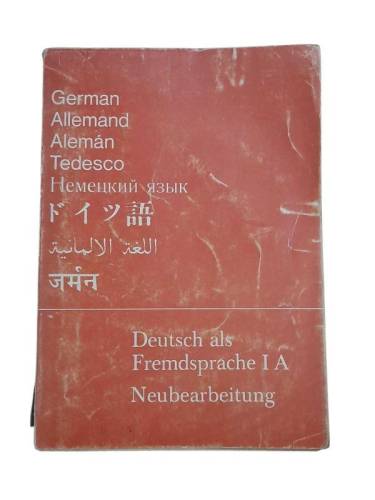 GERMAN ALLEMAND ALEMAN TEDESCO DEUTSCH ALS FREMDSPRACHE I A NEUBEARBEİTUNG - 0