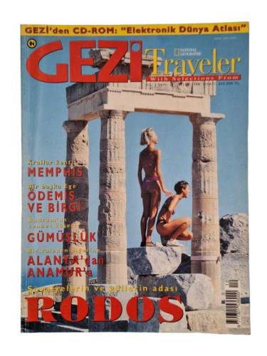 GEZİ NATIONAL GEOGRAPHIC TRAVELER WİTH SELECTİONS FROM YIL 1 SAYI 12 EYLÜL 1998 - 0