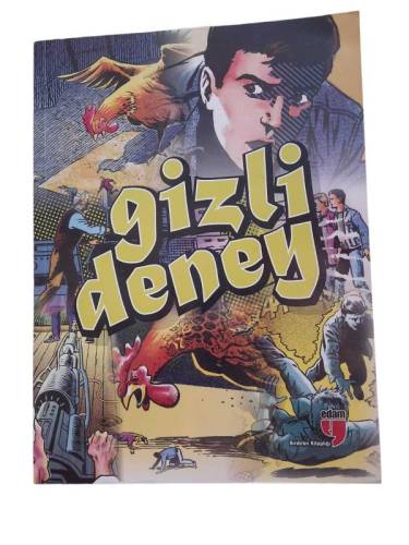 GİZLİ DENEY - ÇİZGİ ROMAN - 0