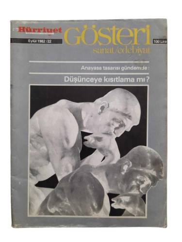GÖSTERİ SANAT EDEBİYAT DERGİSİ SAYI:22 YIL:1982 EYLÜL - 0