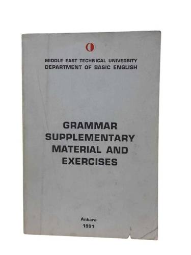 GRAMMAR SUPPLEMENTARY MATERIAL AND EXERCISES - 0