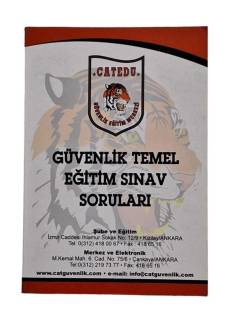 GÜVENLİK TEMEL EĞİTİM SINAV SORULARI