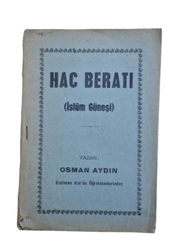 HAC BERATI (İSLAM GÜNEŞİ) - 0