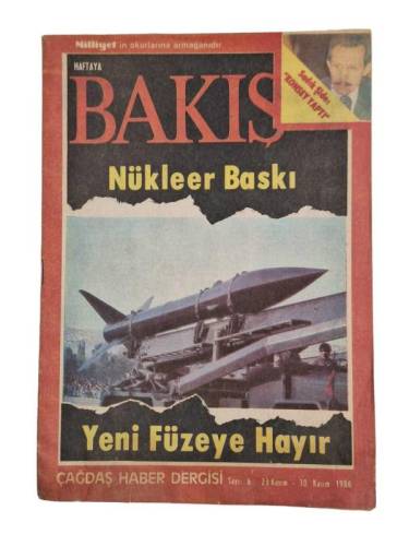 HAFTAYA BAKIŞ ÇAĞDAŞ HABER DERGİSİ SAYI:16 23 KASIM 30 KASIM 1986 - 0