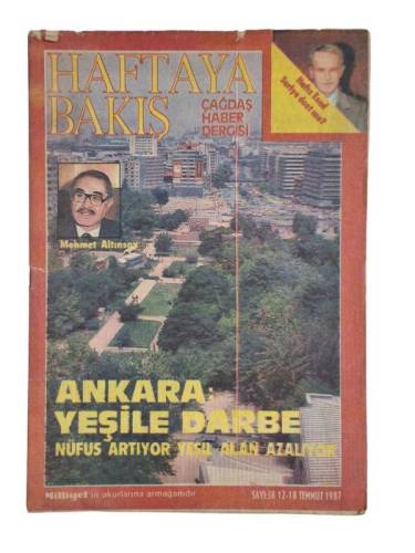 HAFTAYA BAKIŞ SAYI 38 / 12 - 18 TEMMUZ 1987 - 0
