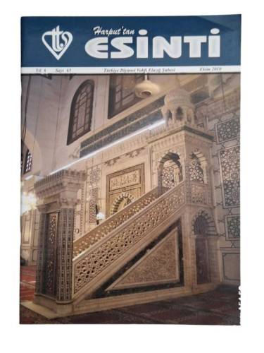 HARPUT'TAN ESİNTİ YIL 6 SAYI 65 NİSAN 2010 ELAZIĞ İL MÜFTÜLÜĞÜ - 0