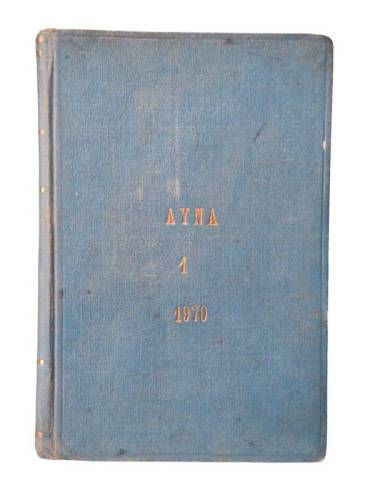 HAYAT AYNA AYLIK DERGİ YIL:1970 SAY:1-2-3-4-5-6-7-8-9-10-11-12 - 0