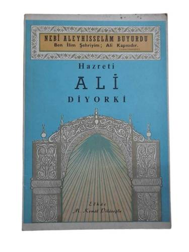 HAZRETİ ALİ DİYORKİ - 0