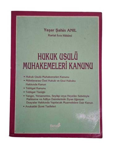 HUKUK USULÜ MUHAKEMELERİ KANUNU - 0