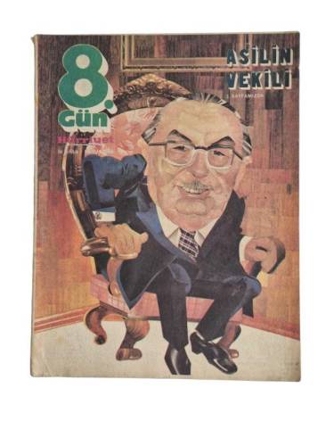 HÜRRİYET 8. GÜN DERGİSİ 1 HAZİRAN 1980 - ASİLİN VEKİLİ - 0