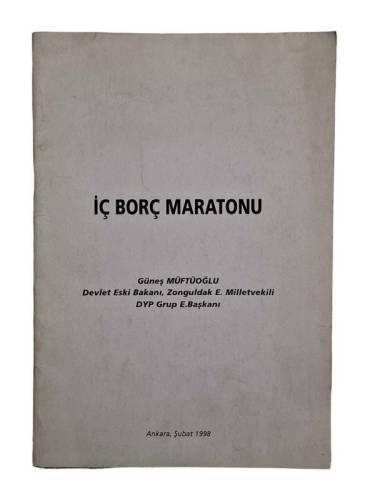 İÇ BORÇ MARATONU ( İMZALI ) - 0