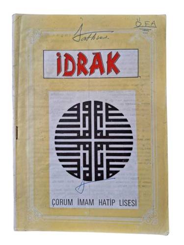 İDRAK ÇORUM İMAM HATİP LİSESİ SAYI 7 YIL 1990 - 0