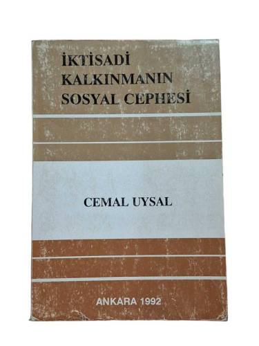 İKTİSADİ KALKINMANIN SOSYAL CEPHESİ - 0