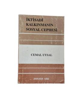 İKTİSADİ KALKINMANIN SOSYAL CEPHESİ