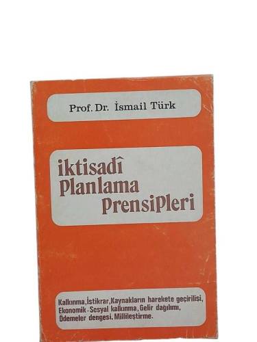 İKTİSADİ PLANLAMA PRENSİPLERİ - 0