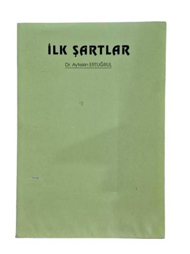 İLK ŞARTLAR - 0