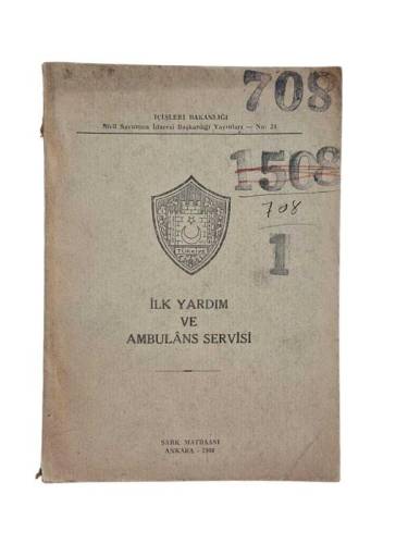 İLK YARDIM VE AMBULANS SERVİSİ CEP KİTABI - 0