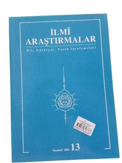 İLMİ ARAŞTIRMALAR DİL EDEBİYAT VE TARİH İNCELEMELERİ 13