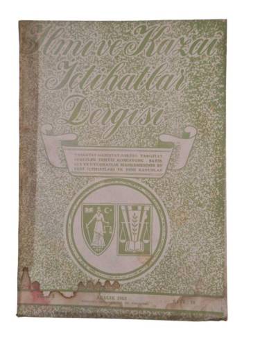 İLMİ VE KAZAİ İÇTİHATLAR DERGİSİ EYLÜL 1962 YIL:2 SAYI:21 - 0