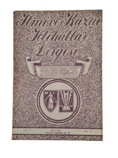 İLMİ VE KAZAİ İÇTİHATLAR DERGİSİ MART 1962 SAYI:15 YIL 2