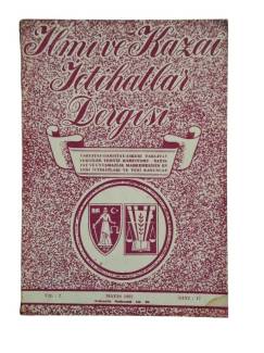 İLMİ VE KAZAİ İÇTİHATLAR DERGİSİ MAYIS 1962 YIL:2 SAYI:17