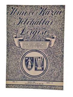 İLMİ VE KAZAİ İÇTİHATLAR DERGİSİ MAYIS 1963 YIL:3 SAYI:29