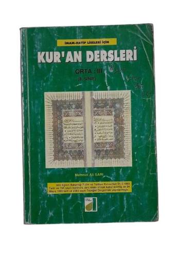 İMAM HATİP LİSELERİ İÇİN KUR'AN DERSLERİ ORTA III - 0