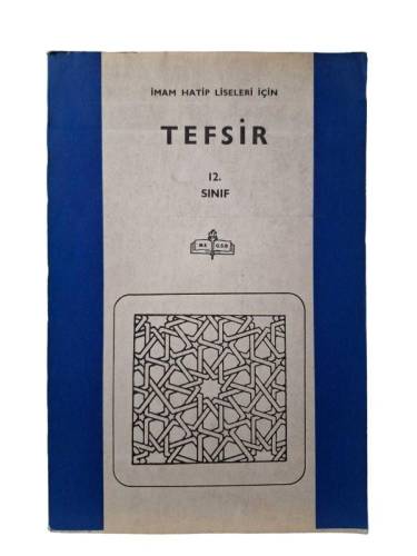 İMAM HATİP LİSELERİ İÇİN TEFSİR 1. SINIF - 0