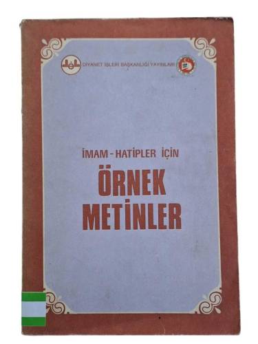 İMAM-HATİPLER İÇİN ÖRNEK METİNLER - 0