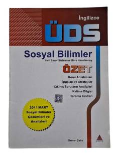 İNGİLİZCE ÜDS SOSYAL BİLİMLER
