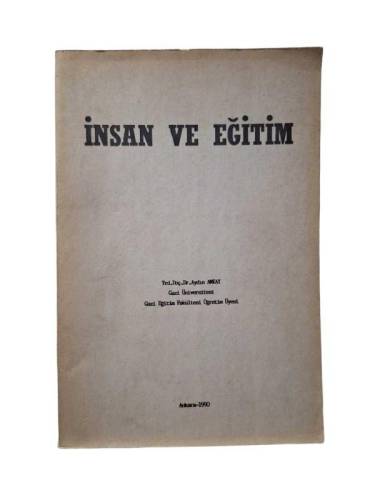 İNSAN VE EĞİTİM ( EĞİTİM PSİKOLOJİSİNE GİRİŞ ) - 0