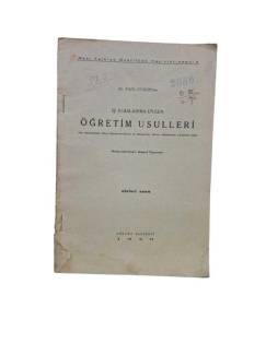 İŞ ESASLARINA UYGUN ÖĞRETİM USULLERİ