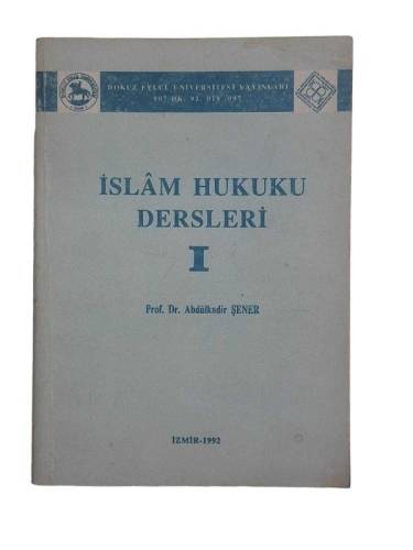 İSLAM HUKUKU DERSLERİ 1 - 0
