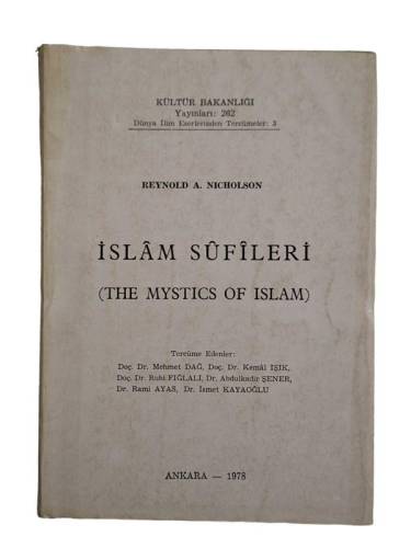 İSLAM SUFİLERİ (THE MYSTICS OF ISLAM) - 0