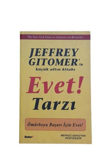JEFFREY GITOMER'İN KÜÇÜK ALTIN KİTABI EVET TARZI - 0