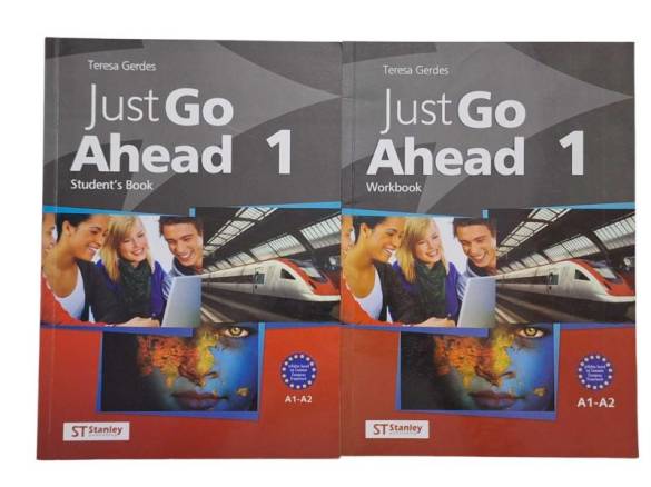 JUST GO AHEAD 1 STUDENT'S BOOK - WORK BOOK A1-A2 - 0
