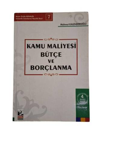 KAMU MALİYESİ BÜTÇE VE BORÇLANMA - 0