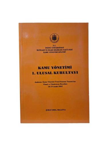 KAMU YÖNETİMİ 1. ULUSAL KURULTAYI - 0